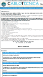 Mobile Screenshot of cablotecnicasurl.it
