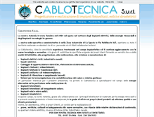 Tablet Screenshot of cablotecnicasurl.it